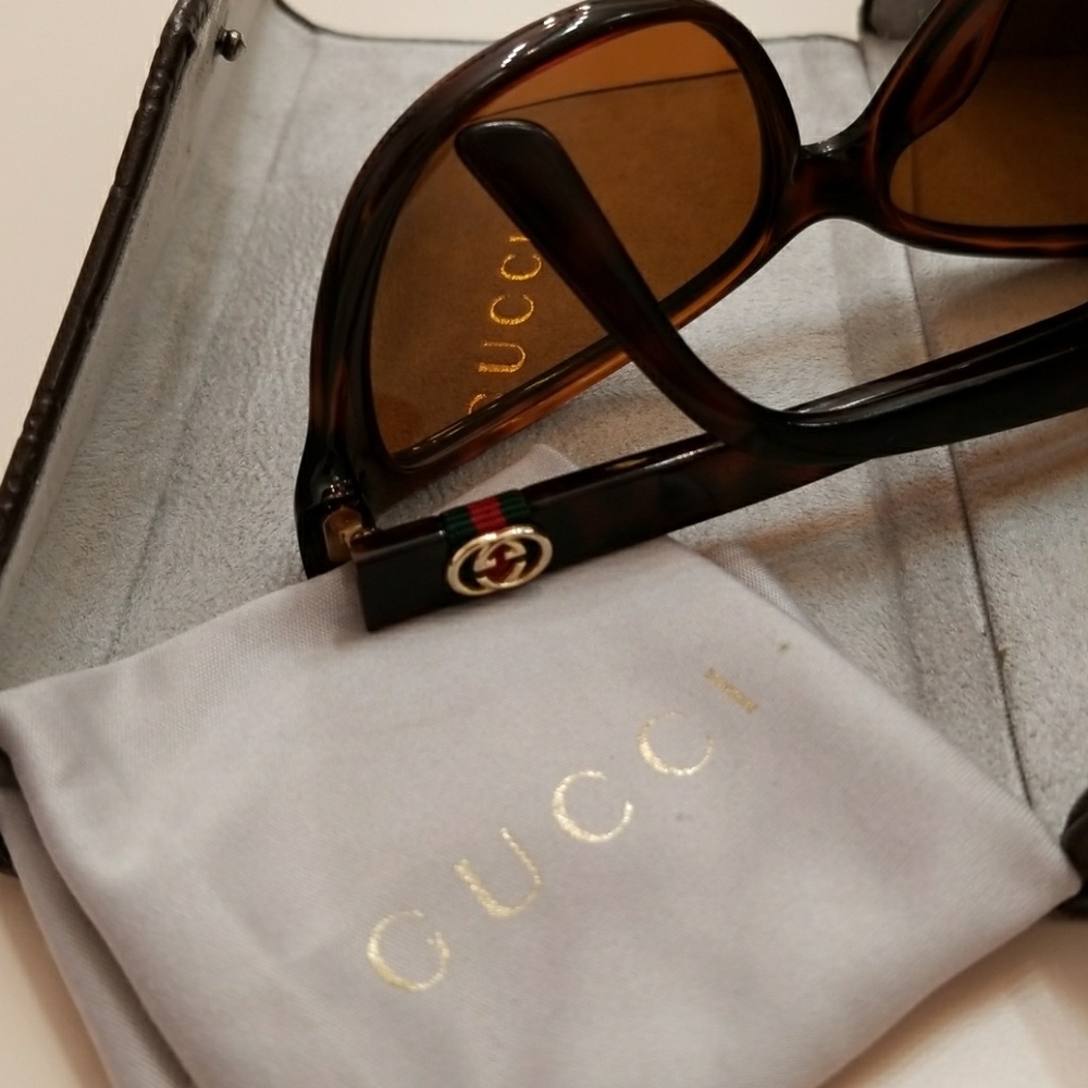 Gucci Havana Gg 3645/S  cateye Sunglasses